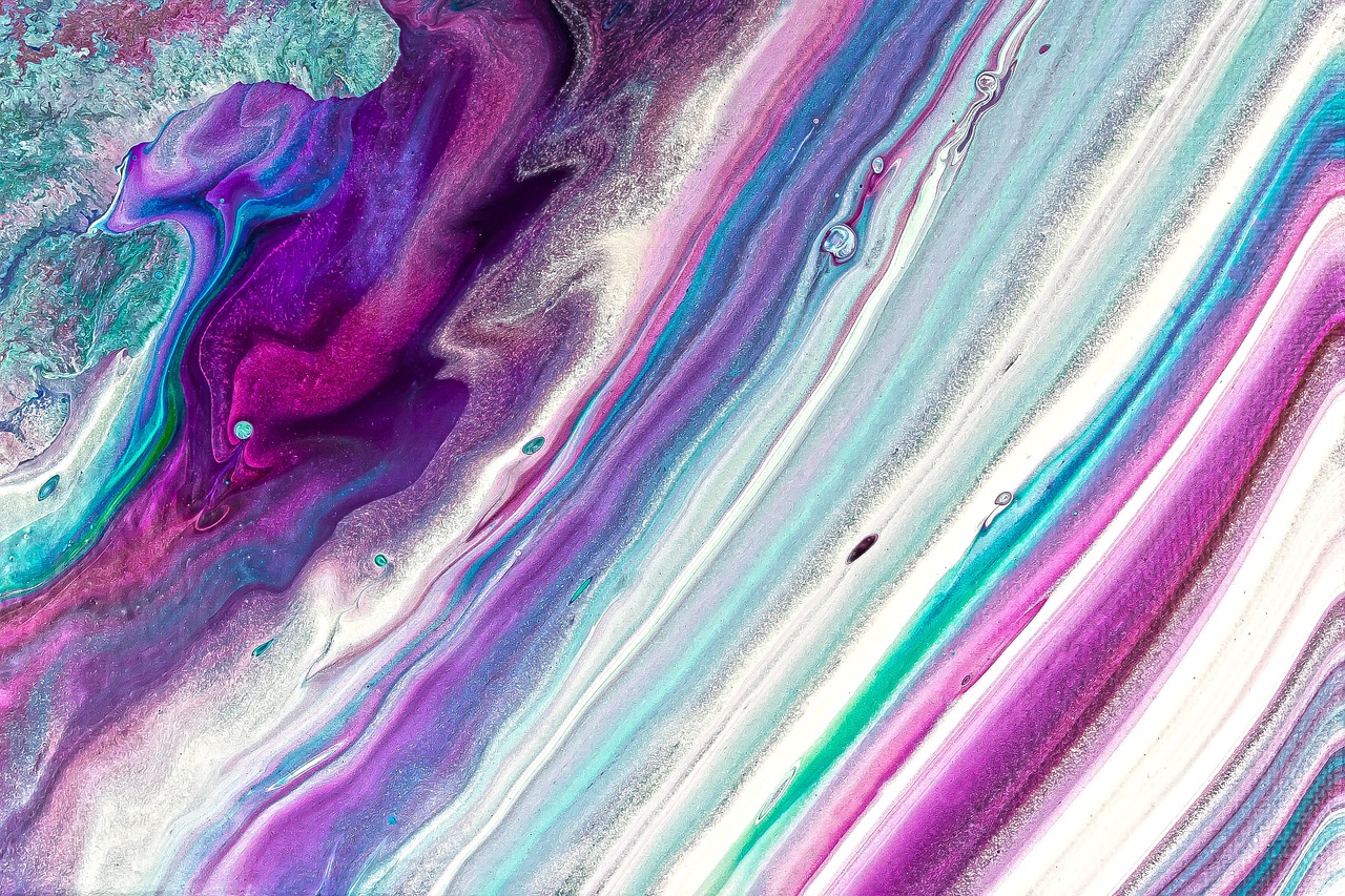 Color, acrylic paint, art in Temecula, CA